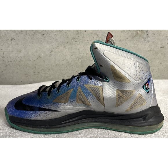 Nike Lebron X Re-Entry Pure Platinum 541100-008 Mens Size 11 Basketball Shoes main image 5